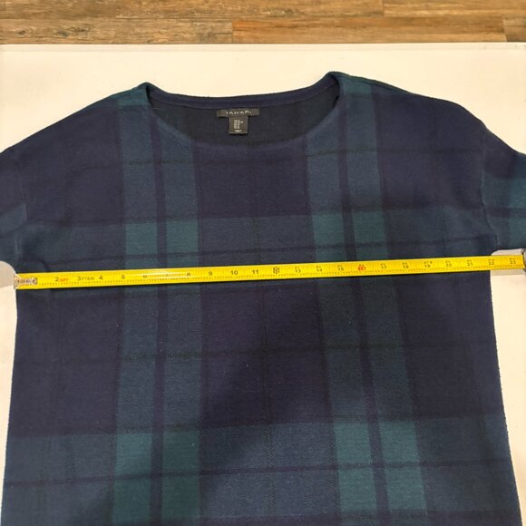 🎄Tahari Pullover Christmas Plaid Sweater Size XL - Picture 6 of 7